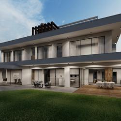 Architectural Design Of A Residental Villa Outdoors