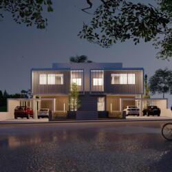 House Semidetached Contemporary Acharchitects