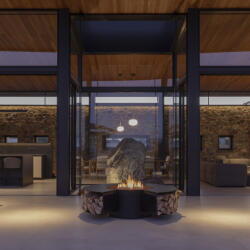 M O B Design Studio Detached House In Nicosia Indoors